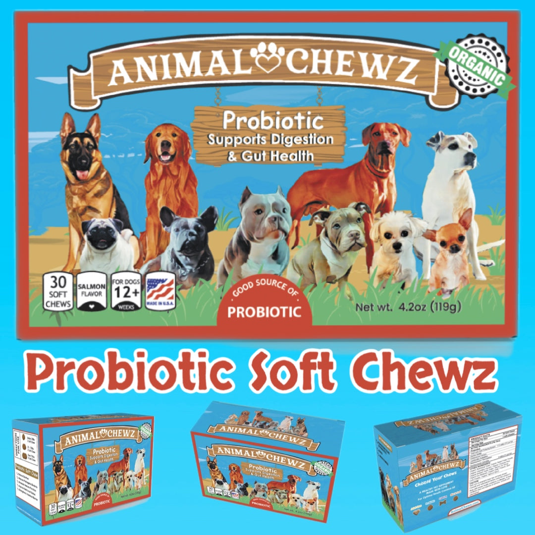 Animal Chewz Probiotic Soft Chewz