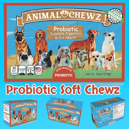 Animal Chewz Probiotic Soft Chewz